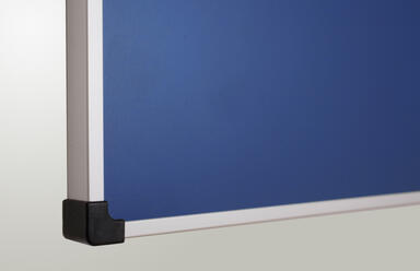 Klappschiebetafel mit Pylonen, blau
