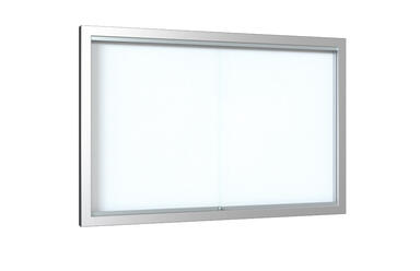 Schaukasten / Infovitrine mit Stahlrahmen