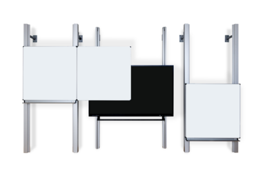 display-doppel-klapp-schiebetafel_Pylone_weiß