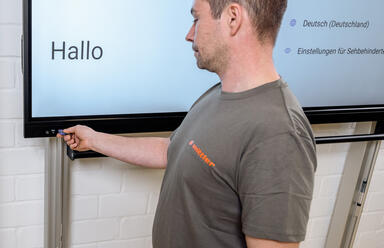 Installation und Start digitales Whiteboard