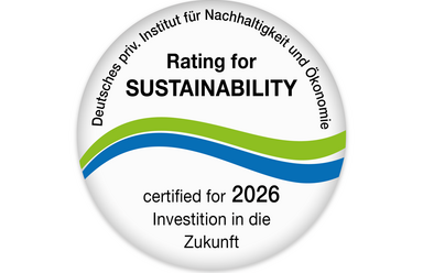 Rating for SUSTAINABILITY-medaille-2026-3500x2330px