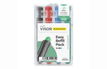 Visor Longlife Boardmarker Ersatzminen 4-Farben-Set
